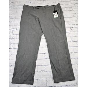 LAUREN Ralph Lauren MENS 48X34 Ultraflex Stretch Gray Dress Pants Flat